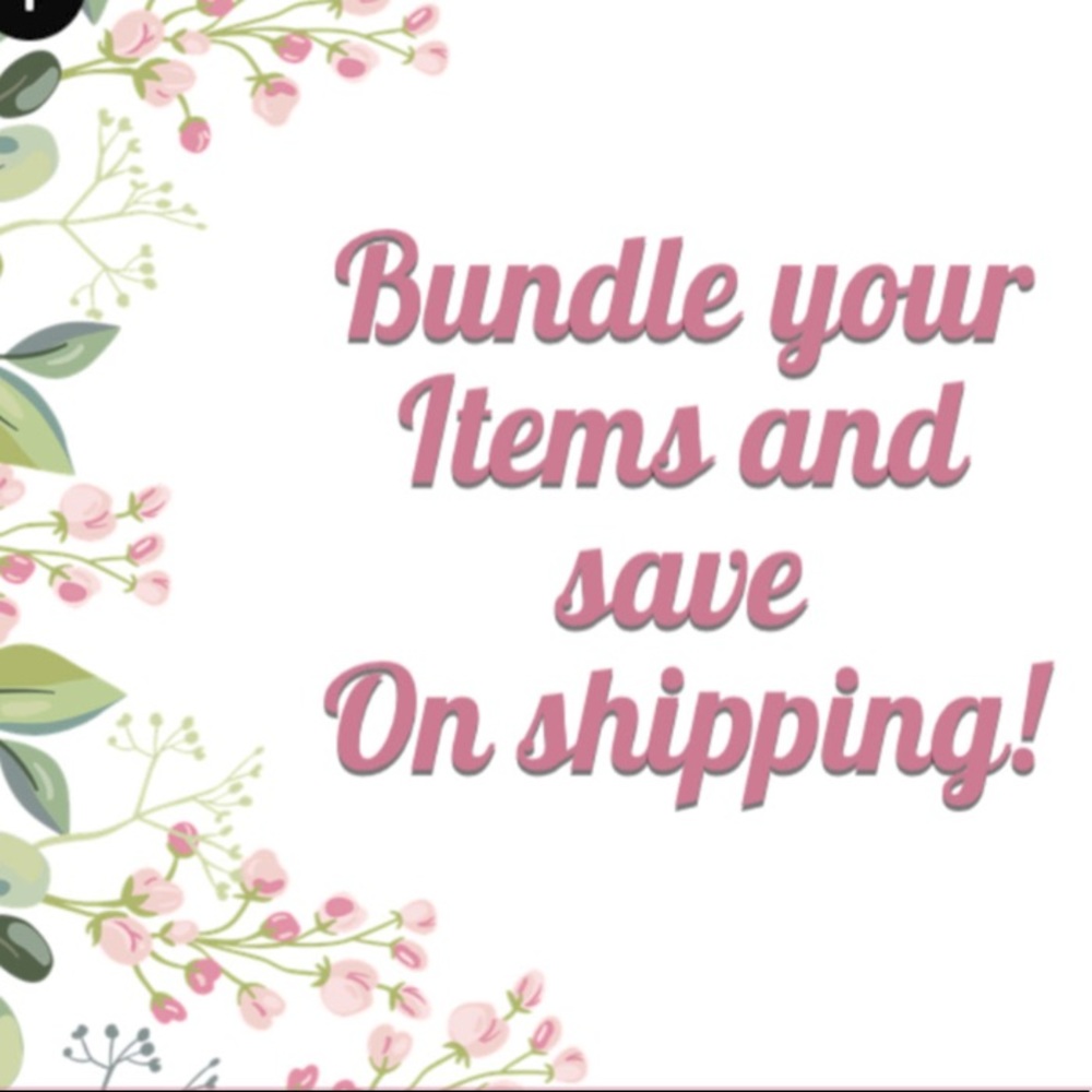See a few items you like? Bundle those items together and save on shipping :)